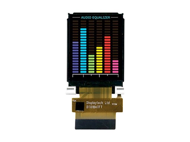 Modules d’afficheurs TFT LED de Displaytech disponibles chez Transfer Multisort Elektronik